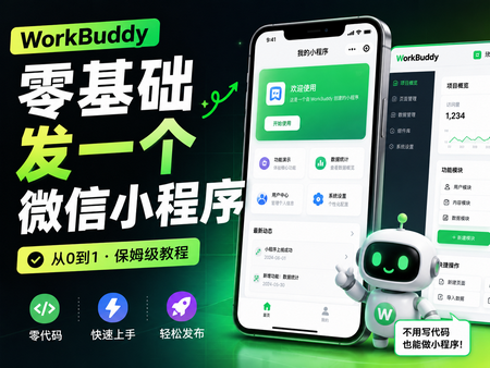 WorkBuddy零基础发一个微信小程序