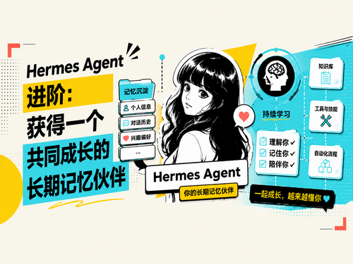 Hermes Agent 进阶：一个可共同成长的长期记忆教程